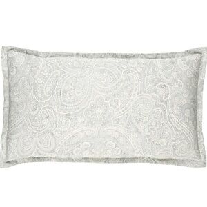 Set of New Pottery Barn Vanessa Printed TENCEL™ Sham, King, Gray